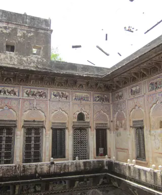 Traditionelle Havelis im Shekhawati